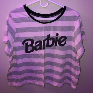 Barbie cropped tee